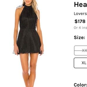 Elegant Black Halter Dress
